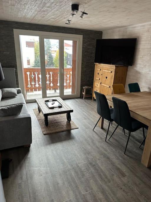 Apartamento Au Myosotis, Cosy Au Pied Des Pistes Avec Vue Et Coeur De Station Les Deux Alpes Exterior foto